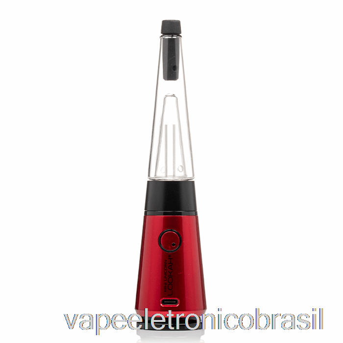 Vape Eletrônico Lookah Unicórnio Mini Vaporizador Kit Vermelho